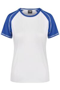 Produktfoto James & Nicholson Damen Raglan Baseball T Shirt