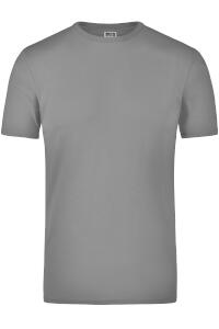 Produktfoto James & Nicholson Elastic schlankes Herren T-Shirt mit Elasthan