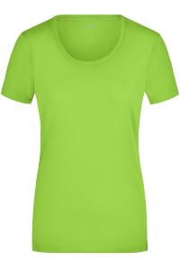 Produktfoto James & Nicholson Damen Stretch T Shirt mit kurzen Ärmeln