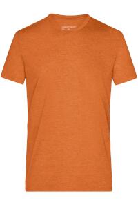 Produktfoto James & Nicholson Herren T-Shirt meliert mit V Ausschnitt bis 3XL